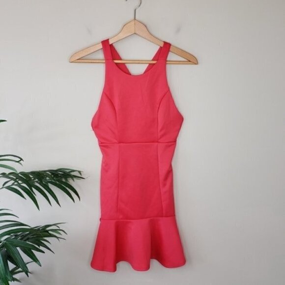 Lovers + Friends | Coral X-Back Dress - Picture 1 of 7